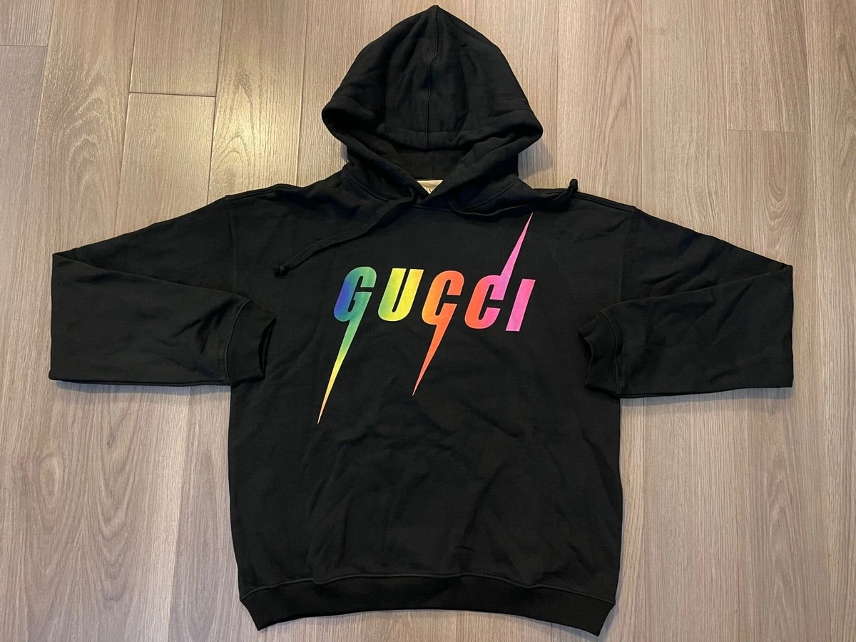 Gucci black hoodie size M