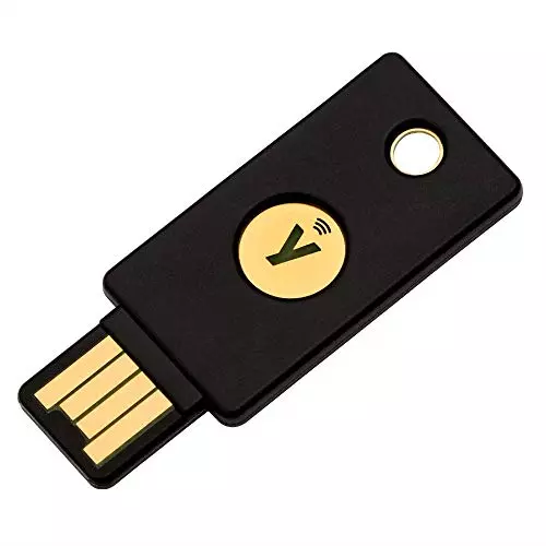 Yubico - YubiKey 5 NFC - Two Factor Authentication USB and NFC Security Key, and - Picture 1 of 1