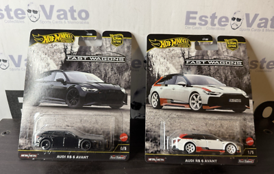 2025 HOT WHEELS CAR CULTURE FAST WAGONS AUDI RS6 AVANT 0/5 CHASE