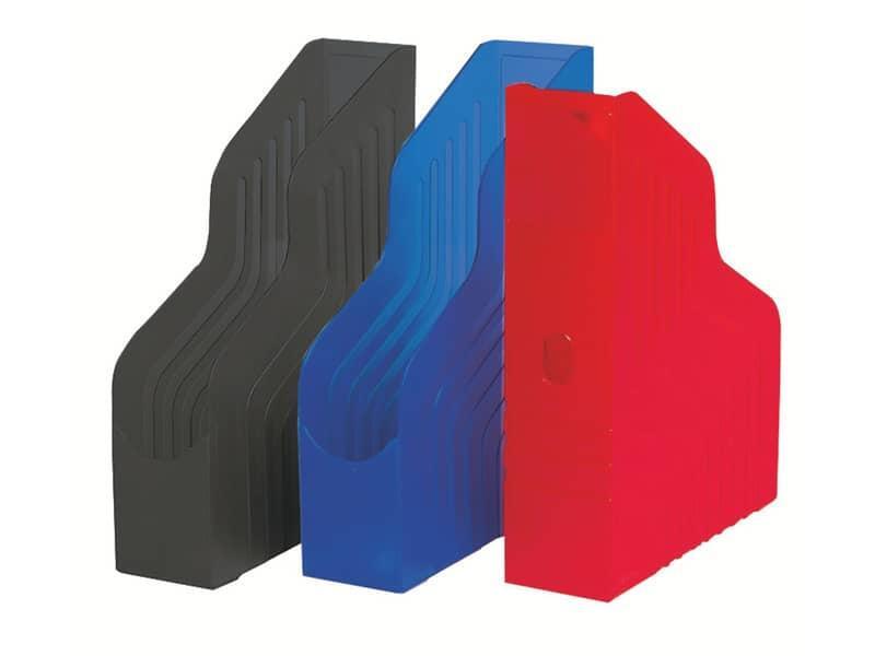 Portariviste King Mec Magazine Rack - dorso 7,2 cm nero 45010