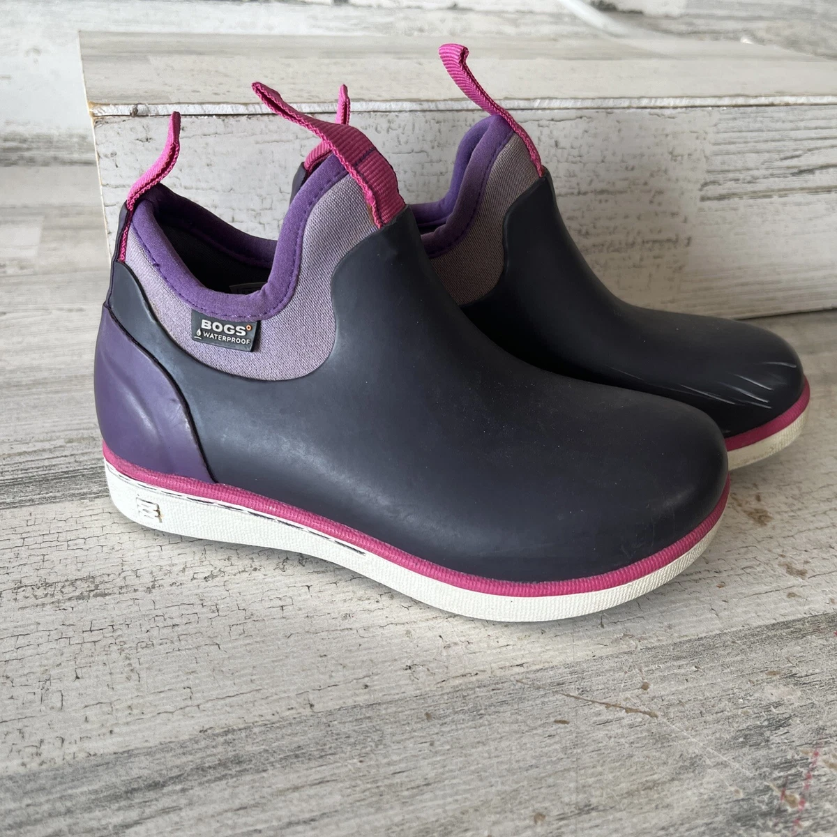 Bogs Riley Purple Lightweight Rainboots Toddler 10 eBay