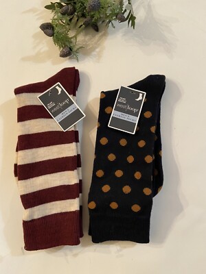 West Loop Men s Fashion Socks Lot  of 2 Pair New With Tags Classic