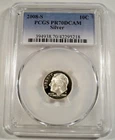 2008-S 10c SILVER PCGS PR70DCAM ROOSEVELT DIME PROOF DEEP CAMEO PR 70 DC