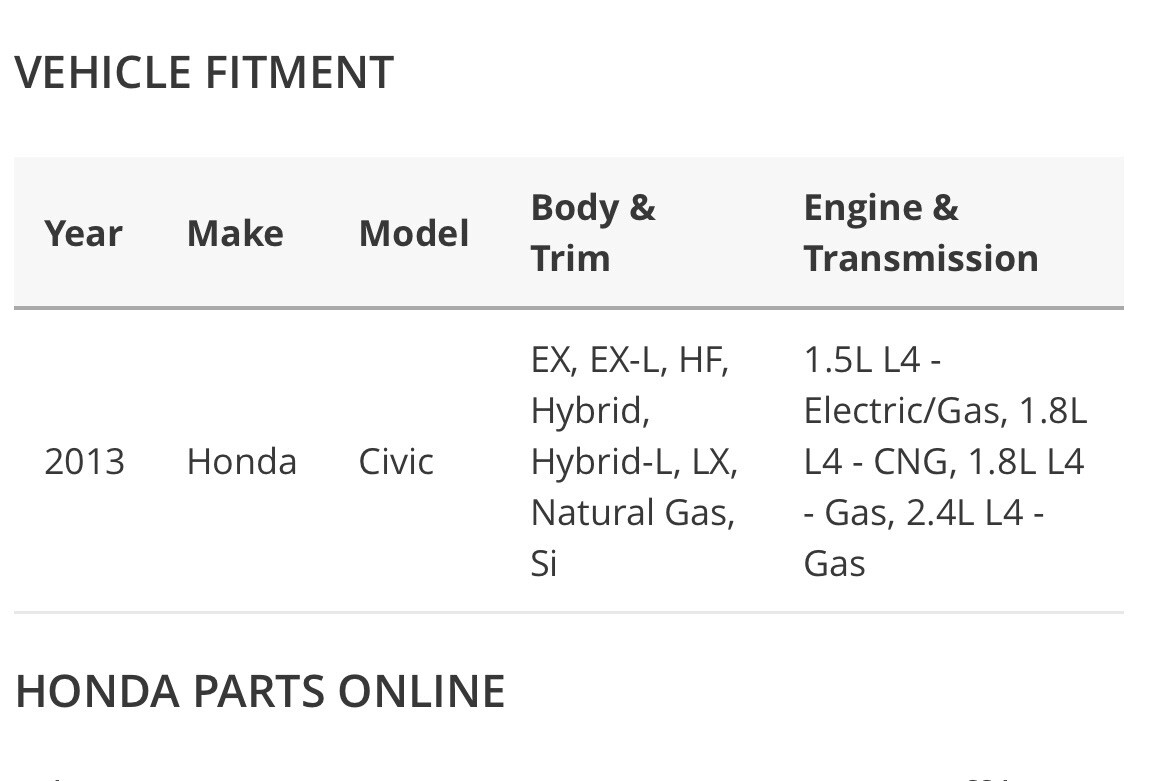 2013 Honda Civic SRS Module. 77960TR0A212M1. 77960TR0A212 Tested No