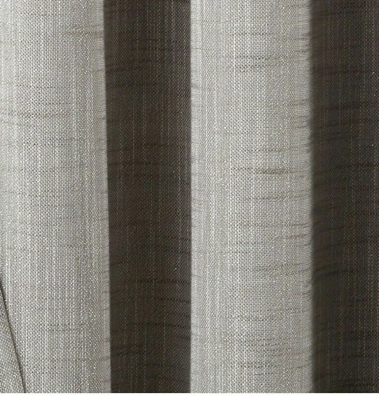 Panel Cortina JCP Presley Sparkle Skyline Gris Plata Ojal Apagón 50 x 95 Foto 3 de 4