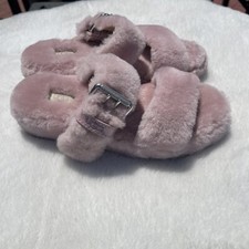 UGG Women's Fuzz Yeah Slippers Pink Crystal Size 8