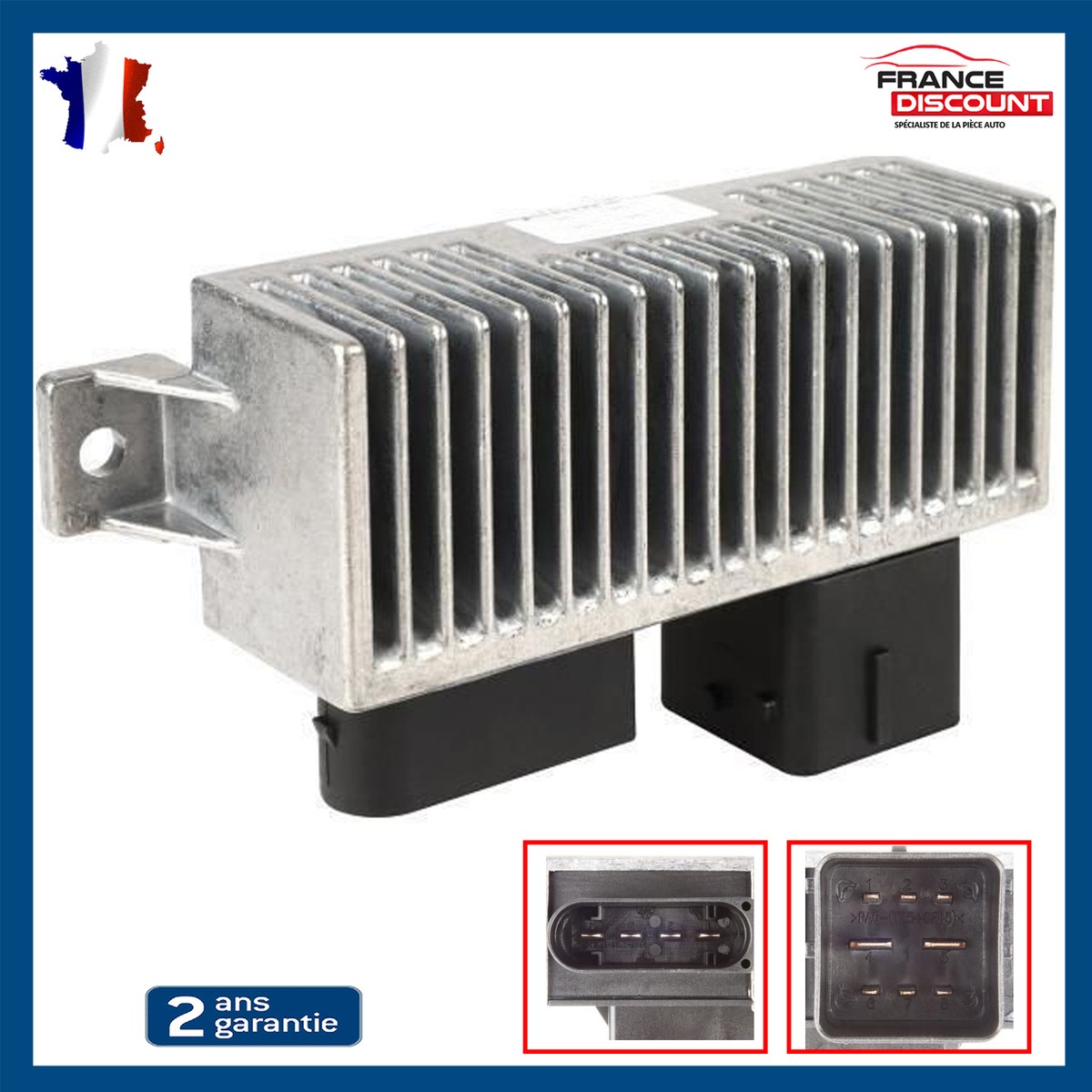 Partsline Relais Boitier De Préchauffage Compatible Avec Duster, Citan