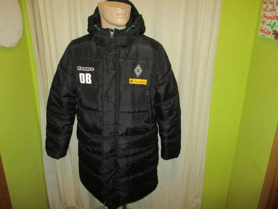 Borussia Mönchengladbach Kappa Outdoor Trainer Stadion Jacke,Parker + DB Gr.M- L - Bild 2 von 4