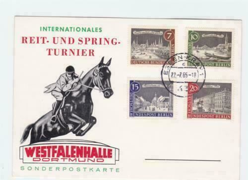Germany Essen 1965 international horse jumping stamps card R21151 - Picture 1 of 2