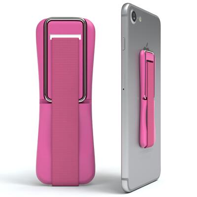 Universal Finger Halter Griff Halterung Grip für Samsung Galaxy iPhone Back Pink