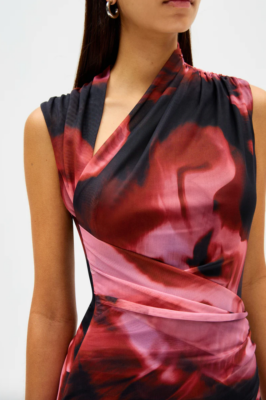gold metallic slip dress Y2k Cowl Neck Metallic Slip Mini Dress – Razys.com