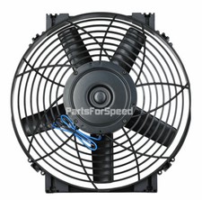 Davies Craig 0164 Dcsl14 14 Electric Pushpuller Slim Radiator Cooling Fan Thin