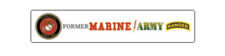 4" former marine army ranger bumper sticker decal usa made