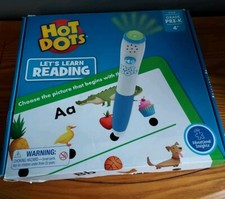 Educational Insights Hot Dots Let's Learn Pre-K Reading  EI-2445 Includes Pen