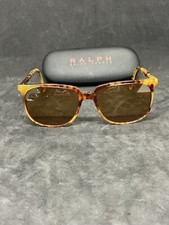 Rare 49 By Ralph Lauren Sunglasses Brown Made in France. 022 Unisex W/ Case