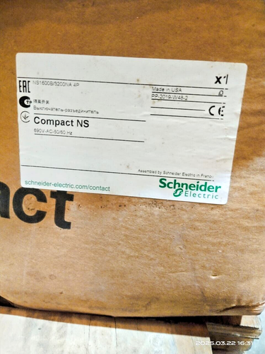 SCHNEIDER NS2500 N SQUARE D RJ2500 2500A 3P MCCB SUPERIOR QUALITY FREE SHIPPING - Picture 3 of 12