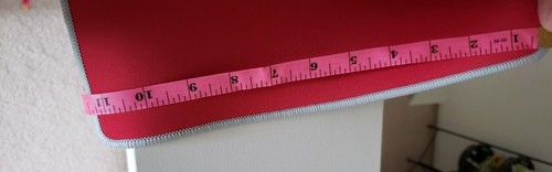 Large French Flag Mousepad with FFF 31" by 11" - Picture 3 of 5