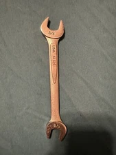 Easco USA Open-End Wrench 5/8" x 3/4" SAE 61124 Open-Ring Spanner