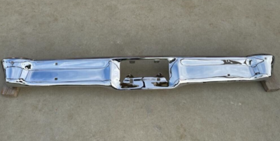 X FAIRLANE REAR BACK NEW TRIPLE CHROME PLATED BUMPER 1966-1967 66