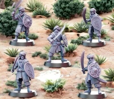 Araby / Easterling Swordsmen 28mm LoTR MESBG Wargames & Collectors