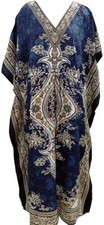 Kaftan, V-Neck Kimono Long Caftan Dress