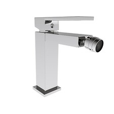 Rubinetto bagno miscelatore monocomando in ottone cromato design moderno