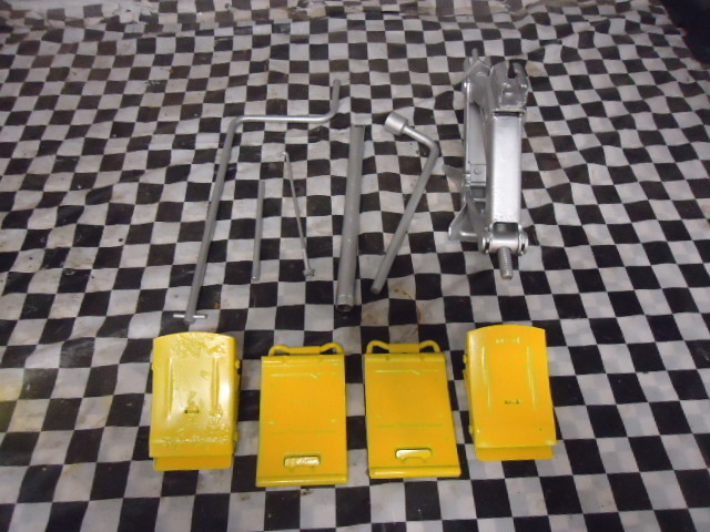 1984-1989 Nissan 300ZX OEM Jack Kit with Wheel Chocks | Vintage Part