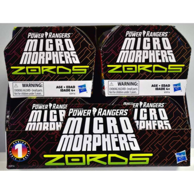 Micro Morphers Zords Power Rangers Surprise Mini Figur Pack Serie 1 Hasbro