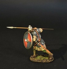 JOHN JENKINS VIKINGS  SAXONS SX-33A ANGLO SAXON FRYDMAN ATTACKING WITH SPEAR