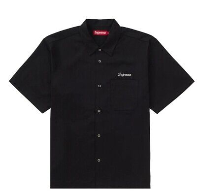 Supreme Margaret Keane Teardrop S/S Work Shirt Black SS24 Supreme Margaret Keane Teardrop S/S Work Shirt Black SS24