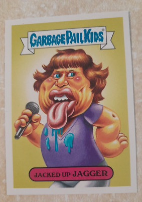 Topps Garbage Pail Kids GPK Battle of the Bands Jacked Up JAGGER 4b