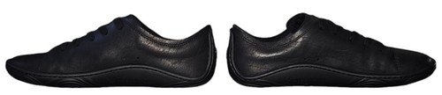 Scarpe da allenamento VivoBarefoot Addis donna nere gomma pelle USA 7 EUR 38 con scatola - Foto 6 di 14