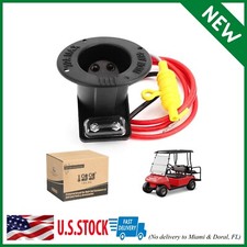 Golf Cart Charger Cord Plug Charger Receptacle for Club Car 48V Models