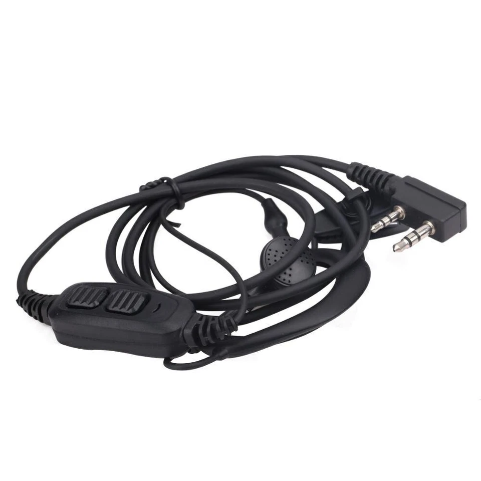 10PCS Baofeng UV-82 Dual PTT Headset Earpiece For Baofeng UV-82 UV-82Plus GT-5TP - Image 3 of 4