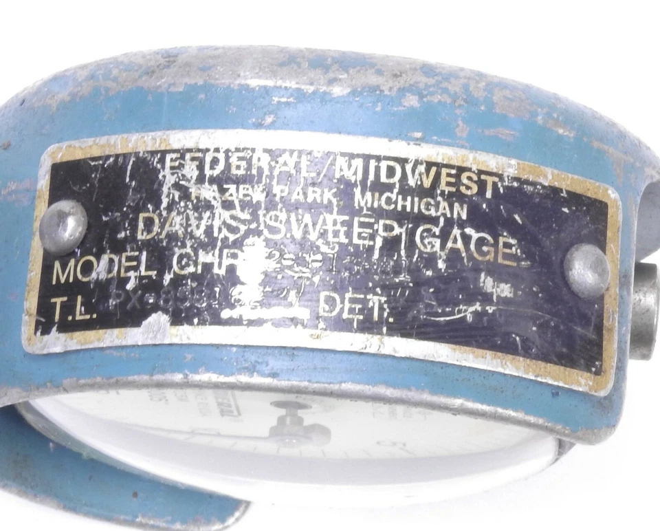 AG Davis 1/2" diámetro - 3 1/2" profundidad barrido concentricidad y medidor de salida CHR-1 Foto 2 de 4