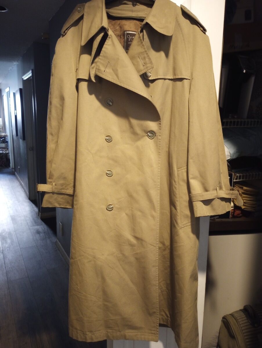 Vintage 80s Christian Dior Monsieur Trench Coat | eBay Vintage 80s Christian Dior Monsieur Trench Coat | eBay