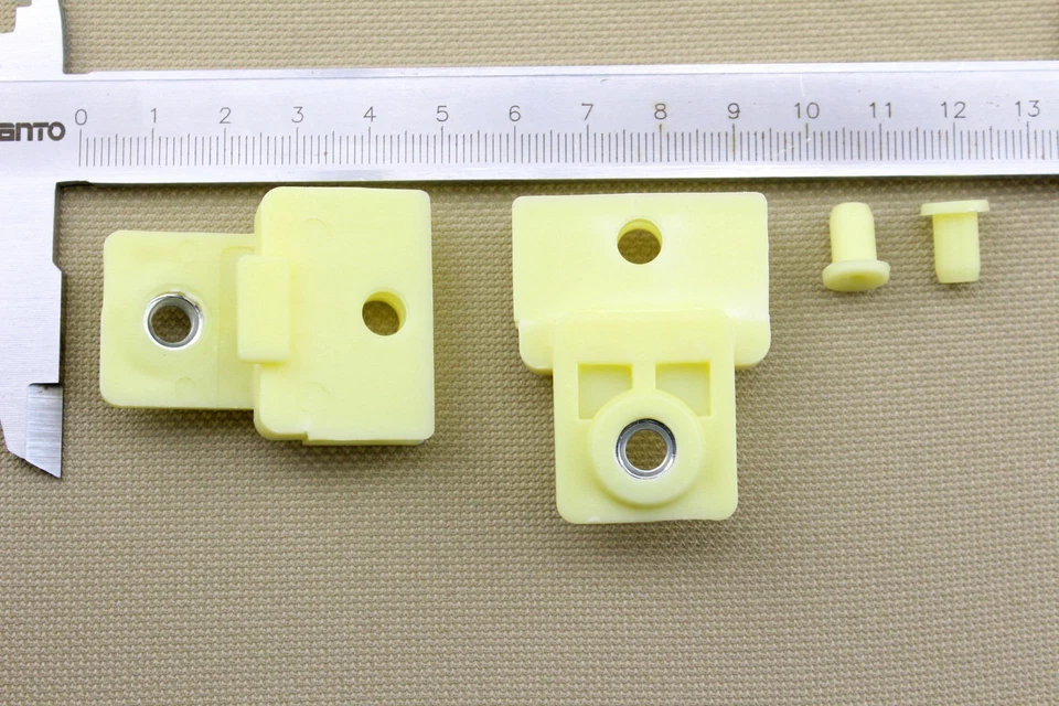 4 piezas clips de ventana soporte de vidrio para puerta montaje de marco de canal para Honda para Nissan Foto 2 de 4