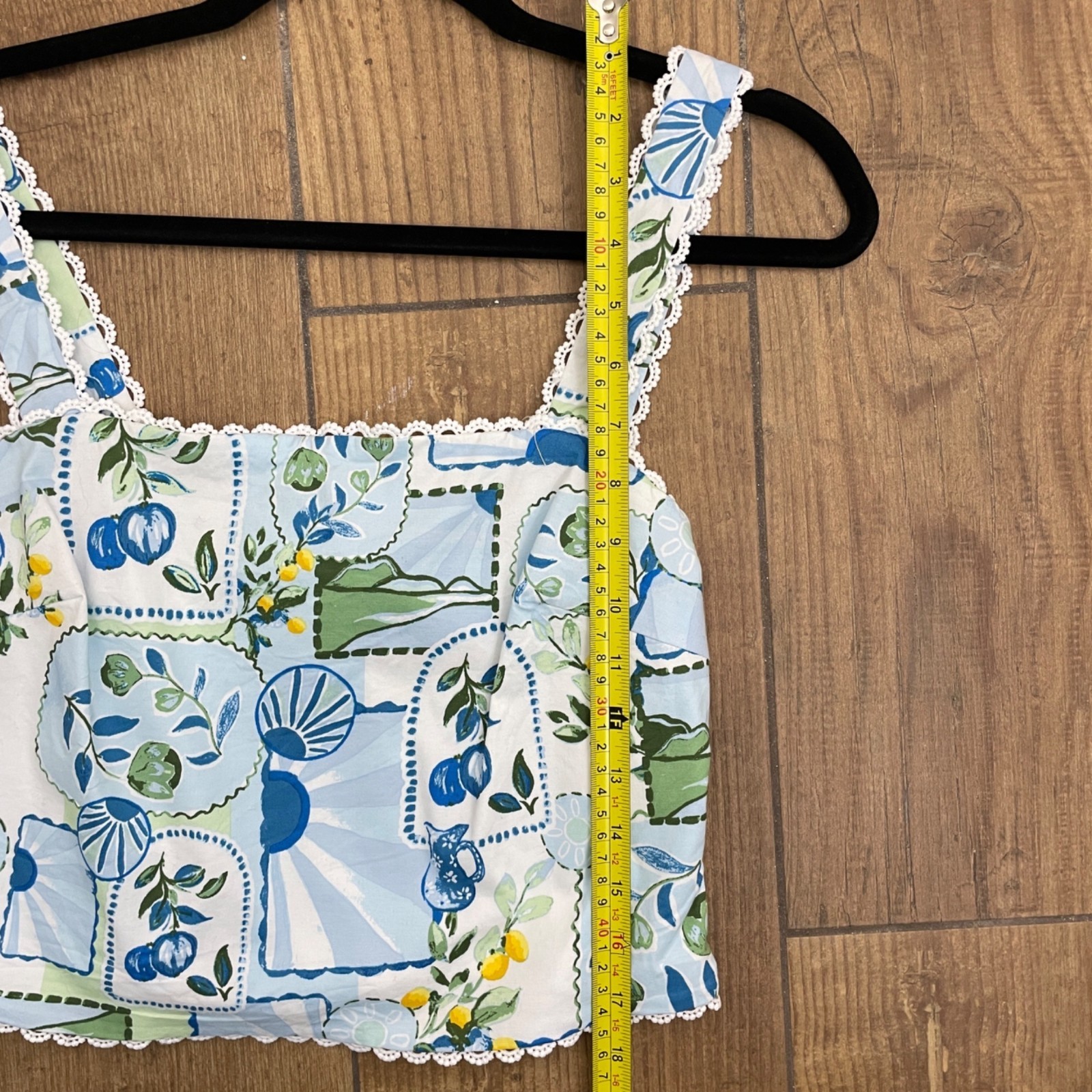 Vintage-Inspired Francescas Patchwork Floral Crop… - image 6