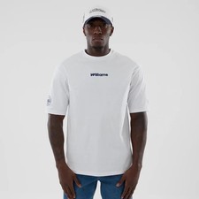 2026 Williams F1 Team Japan 1996 White Oversized T-Shirt sze XL