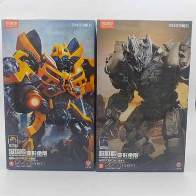 Hasbro Blokees Transformers Dark Of The Moon Bumblebee Megatron Figure Toys