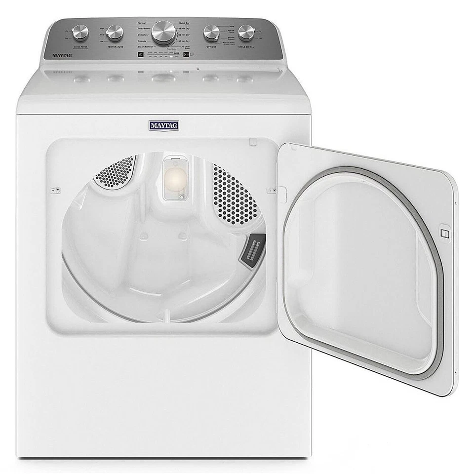 Maytag 7,0 cu. Secadora eléctrica de carga superior mejorada con vapor Foto 4 de 4