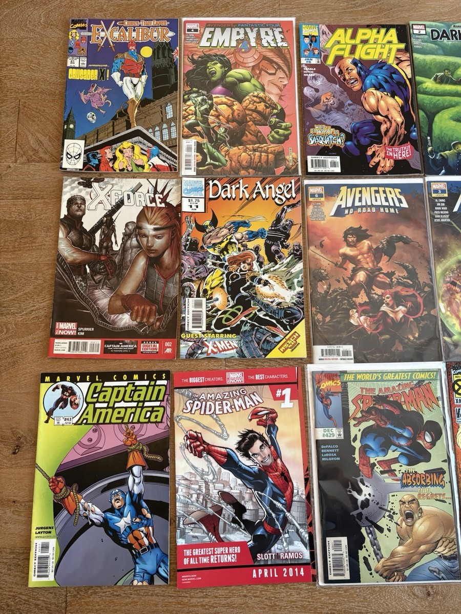 Assorted Marvel Comic Books - 18 Total - Spider-man, X-men