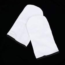 2 Pairs Paraffin Wax Bath Gloves Hand Spa Mitts Insulated Cotton Covers