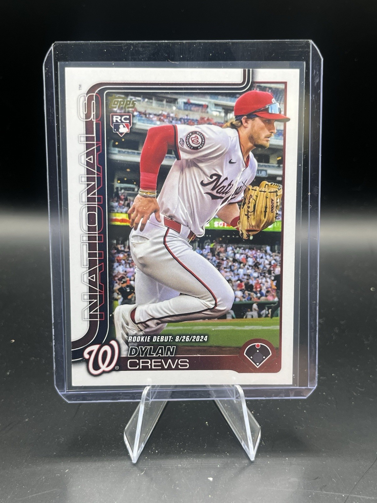 2025 Topps Update - Dylan Crews Golden Mirror Image Variation (RC) #US223