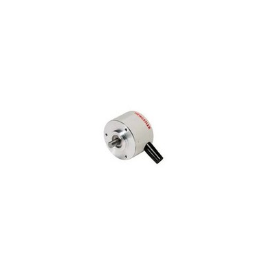 Teletek 0521145 Inkrementaler Encoder 100 Pulse 6mm Vollwelle 40x40mm Grau