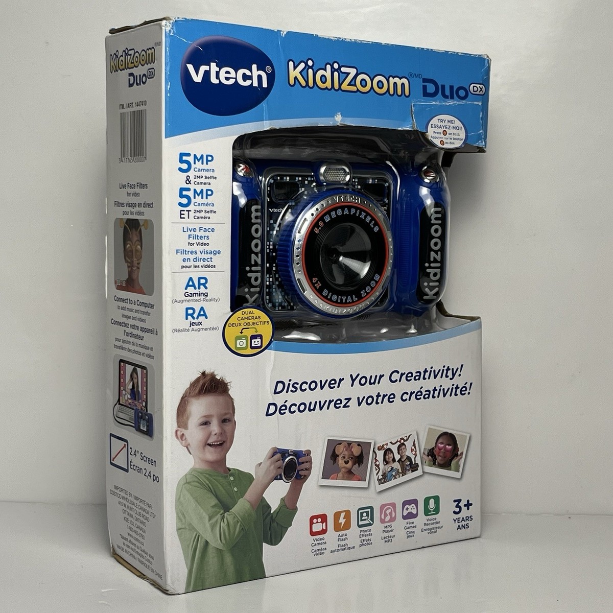 Kidizoom Duo Dx Kidizoom Vtech Bleu VTech Kidizoom Duo DX Buy At