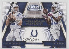 2016 Panini Contenders Touchdown Tandems Gold /199 Andrew Luck TY Hilton #3 1md