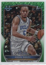 2022-23 Bowman U Chrome Green Shimmer Refractor 19/99 Amari Bailey #69 1n2x