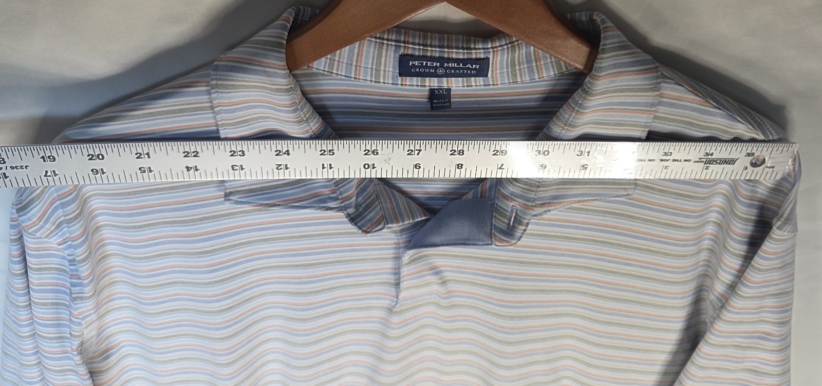 Peter Millar Crown Crafted Performance Striped Sh… - image 5