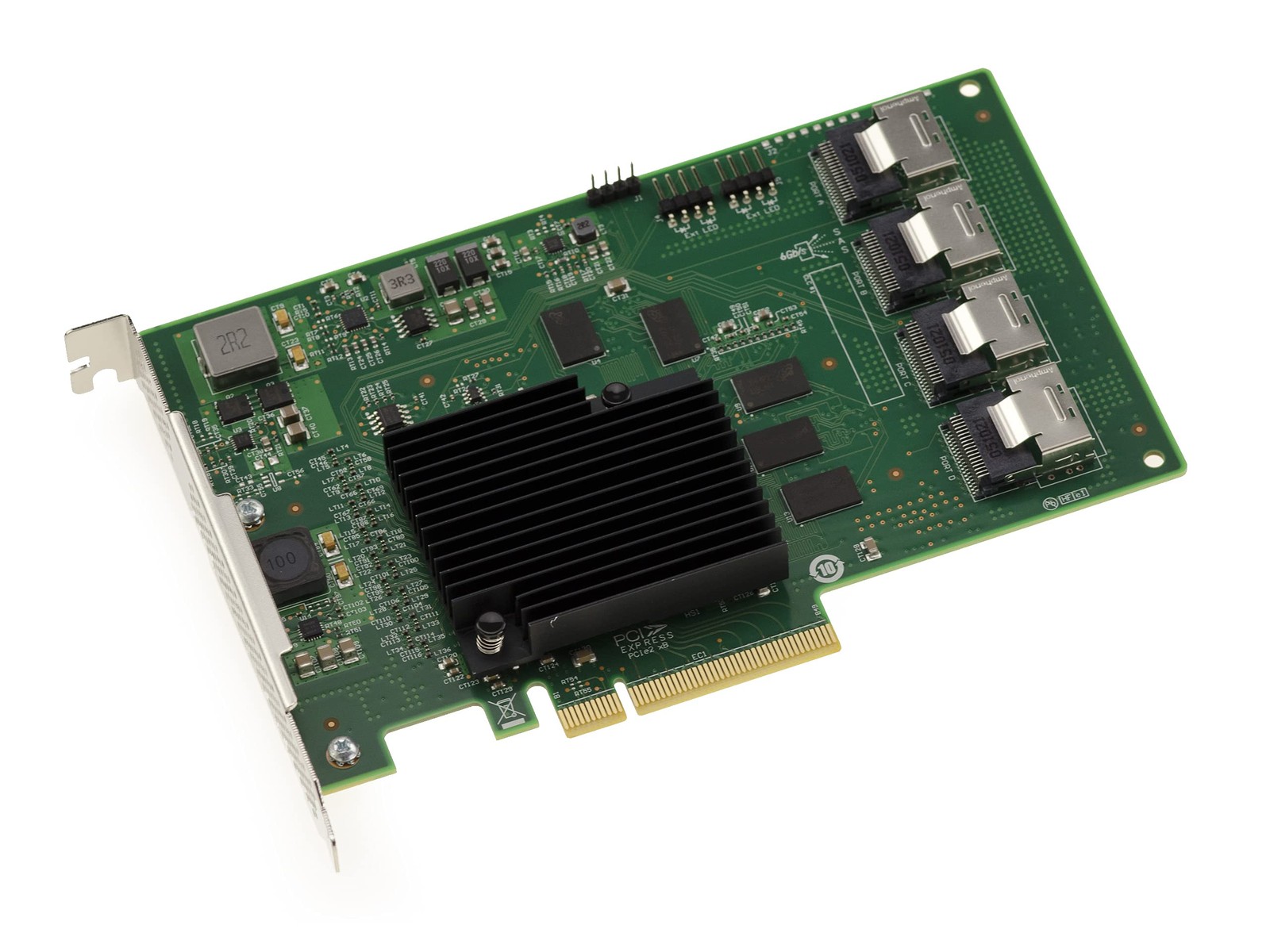 Carte PCIe 2.0 SAS 9201-16i à 16 ports internes haut débit 6Gbps